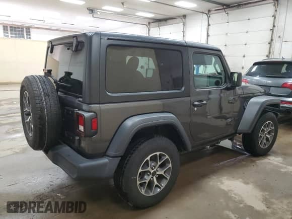 2024 Jeep Wrangler Sport S с VIN 1C4PJXAN1RW135187, выставлен на аукционе Copart как лот 71779445 с пробегом 9 637 миль миль и Чистый • Clean title. История ставок и продаж доступна на DreamBid. Изображение 3.