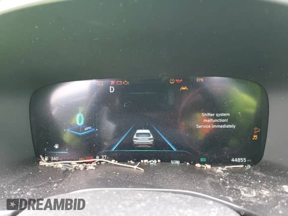 2022 Hyundai Santa Fe Limited with VIN KM8S7DA27NU047517, listed as a Copart auction lot 84692804 with 44,855 mi miles and Salvage title. Bid and sale history available at DreamBid. Image 9.