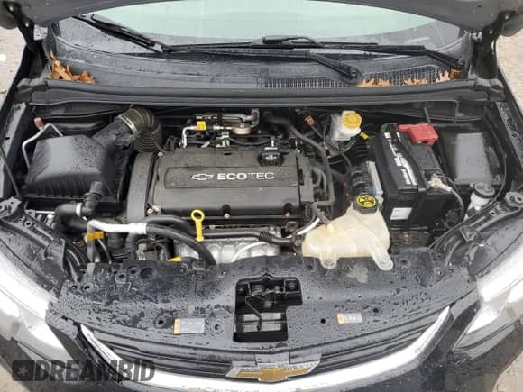 2018 Chevrolet Sonic LT with VIN 1G1JD5SG3J4100239, listed as a Copart auction lot 90578905 with 72,543 mi miles and Salvage title. Bid and sale history available at DreamBid. Image 11.