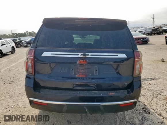 2023 Chevrolet Tahoe with VIN 1GBSCLED2PR176720, listed as a Copart auction lot 57604505 with 22,441 mi miles and Salvage title. Bid and sale history available at DreamBid. Image 6.