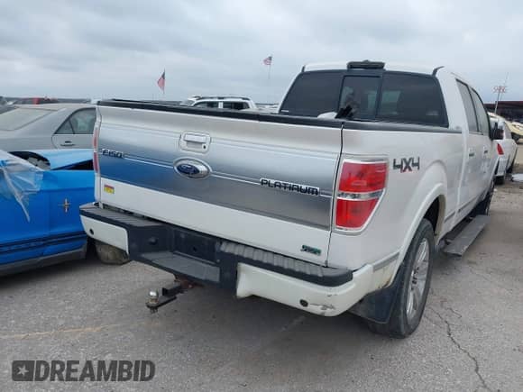 2010 Ford F-150 XL with VIN 1FTFW1EV5AFA79778, listed as a IAAI auction lot 41479278 with 151,031 mi miles and . Bid and sale history available at DreamBid. Image 4.
