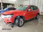 2015 BMW X3 sDrive28i z VIN 5UXWZ7C54F0M83337, wystawiony jako Copart lot #61782505 z przebiegiem 62 300 mil mil oraz Szkoda całkowita • Salvage title. Historia ofert i sprzedaży dostępna na DreamBid. Obrazek 1.