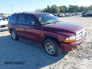2002 Dodge Durango with VIN 1B8HR48NX2F117919, listed as a IAAI auction lot 43440917 with 193,051 mi miles and . Bid and sale history available at DreamBid. Image 1.
