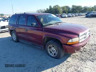 2002 Dodge Durango with VIN 1B8HR48NX2F117919, listed as a IAAI auction lot 43440917 with 193,051 mi miles and . Bid and sale history available at DreamBid. Image 1.