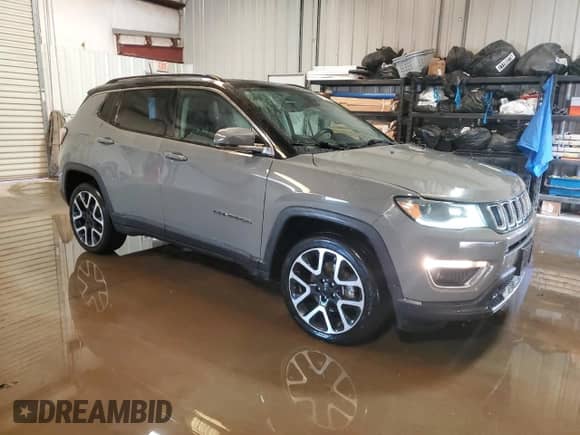 2021 Jeep Compass Limited with VIN 3C4NJDCB7MT595476, listed as a Copart auction lot 87299085 with 141,098 mi miles and Clean title. Bid and sale history available at DreamBid. Image 4.