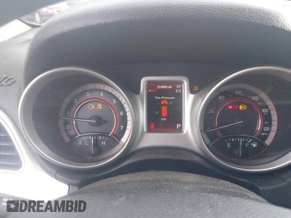 2014 Dodge Journey American Value with VIN 3C4PDCAB9ET198575, listed as a IAAI auction lot 42872868 with 214,944 mi miles and . Bid and sale history available at DreamBid. Image 7.