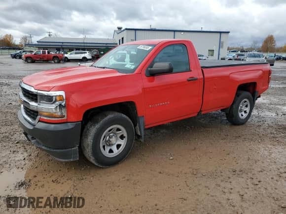 2016 Chevrolet Silverado 1500 Work Truck с VIN 1GCNKNEC5GZ165452, выставлен на аукционе Copart как лот 89796095 с пробегом 35 490 миль миль и Списание • Salvage title. История ставок и продаж доступна на DreamBid. Изображение 1.