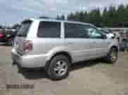 2006 Honda Pilot EX-L with VIN 2HKYF18766H544460, listed as a Copart auction lot 69361335 with 138,467 mi miles and Salvage title. Bid and sale history available at DreamBid. Image 3.