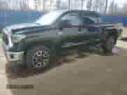 2021 Toyota Tundra SR5 with VIN 5TFDY5F13MX996740, listed as a Copart auction lot 56096205 with 157,370 mi miles and Salvage title. Bid and sale history available at DreamBid. Image 1.