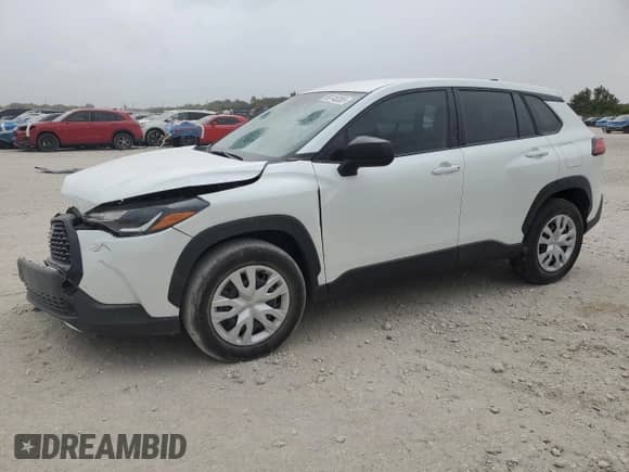 2024 Toyota Corolla Cross L с VIN 7MUAAAAG7RV075720, выставлен на аукционе Copart как лот 69745205 с пробегом 32 257 миль миль и На запчасти • Non repairable. История ставок и продаж доступна на DreamBid. Изображение 1.