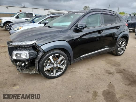 2020 Hyundai Kona Limited с VIN KM8K3CA52LU448566, выставлен на аукционе Copart как лот 69050115 с пробегом 35 206 миль миль и Списание • Salvage title. История ставок и продаж доступна на DreamBid. Изображение 1.