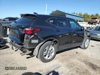 2021 Chevrolet Blazer LT z VIN 3GNKBCRS2MS578261, wystawiony jako Copart lot #84638315 z przebiegiem 49 923 mil mil oraz Szkoda całkowita • Salvage title. Historia ofert i sprzedaży dostępna na DreamBid. Obrazek 3.
