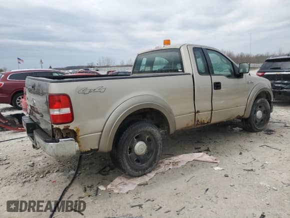 2007 Ford F-150 XL with VIN 1FTRF14W87NA85967, listed as a Copart auction lot 53317555 with 74,374 mi miles and Clean title. Bid and sale history available at DreamBid. Image 3.