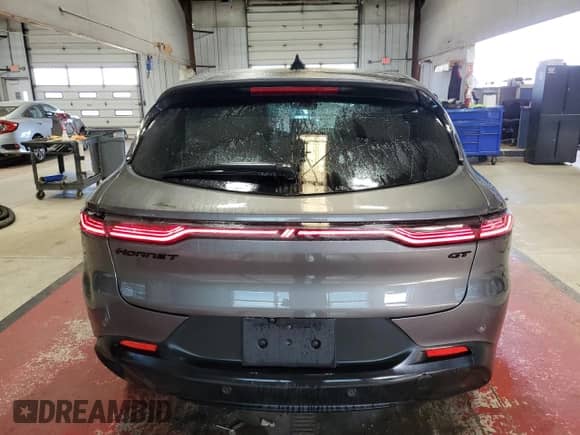 2024 Dodge Hornet GT z VIN ZACNDFAN1R3A40965, wystawiony jako Copart lot #49469955 z przebiegiem 1 233 mil mil oraz Szkoda całkowita • Salvage title. Historia ofert i sprzedaży dostępna na DreamBid. Obrazek 6.