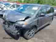 2015 Toyota Sienna SE with VIN 5TDXK3DC2FS559232, listed as a IAAI auction lot 42341965 with 130,732 mi miles and . Bid and sale history available at DreamBid. Image 6.