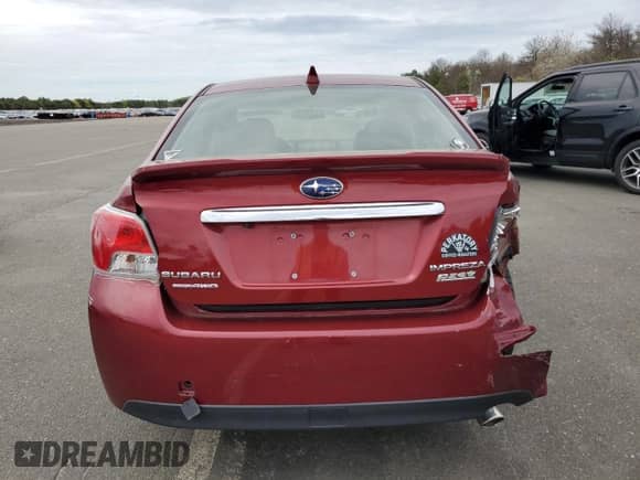 2016 Subaru Impreza Limited with VIN JF1GJAK69GH011759, listed as a Copart auction lot 54553084 with 53,046 mi miles and Non repairable. Bid and sale history available at DreamBid. Image 6.