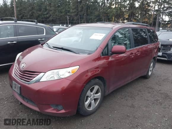2016 Toyota Sienna LE AAS with VIN 5TDKK3DC7GS707855, listed as a IAAI auction lot 42022385 with 64,945 mi miles and . Bid and sale history available at DreamBid. Image 2.