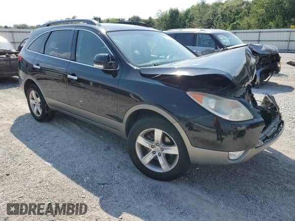 2011 Hyundai Veracruz Limited with VIN KM8NU4CC8BU146810, listed as a Copart auction lot 80699475 with Not provided miles and Salvage title. Bid and sale history available at DreamBid. Image 4.