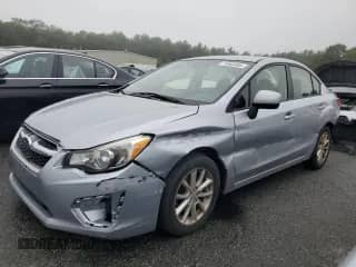 2014 Subaru Impreza Premium с VIN JF1GJAC61EH008947, выставлен на аукционе Copart как лот 71966405 с пробегом 147 867 миль миль и Списание • Salvage title. История ставок и продаж доступна на DreamBid. Изображение 1.
