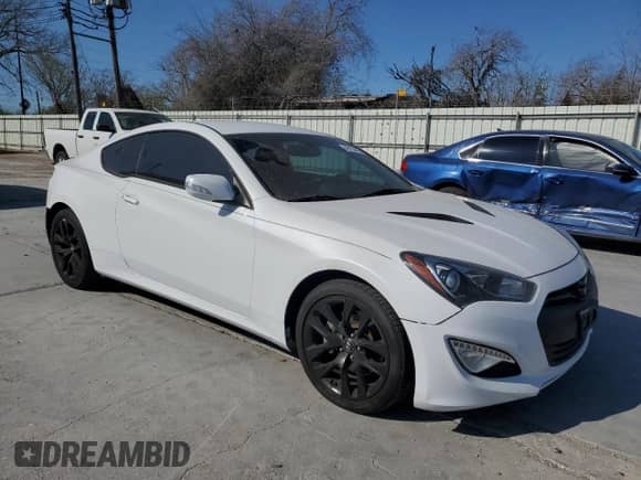 2016 Hyundai Genesis Coupe 3.8L Base z VIN KMHHT6KJ8GU136572, wystawiony jako Copart lot #48153425 z przebiegiem 65 406 mil mil oraz Szkoda całkowita • Salvage title. Historia ofert i sprzedaży dostępna na DreamBid. Obrazek 4.