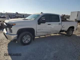2023 Chevrolet Silverado 2500HD Work Truck z VIN 1GC1YLE7XPF258196, wystawiony jako Copart lot #60611484 z przebiegiem 8 860 mil mil oraz Szkoda całkowita • Salvage title. Historia ofert i sprzedaży dostępna na DreamBid. Obrazek 1.