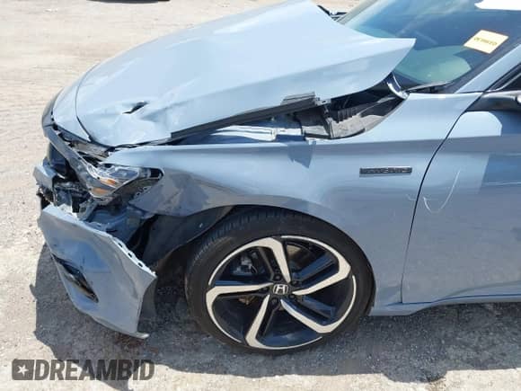 2022 Honda Accord Sport with VIN 1HGCV3F20NA033575, listed as a IAAI auction lot 42735394 with 71,235 mi miles and . Bid and sale history available at DreamBid. Image 6.