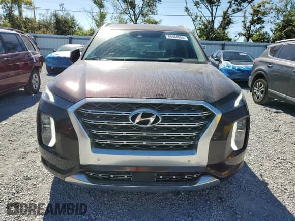 2020 Hyundai Palisade Limited z VIN KM8R54HE4LU142179, wystawiony jako Copart lot #86984865 z przebiegiem 55 800 mil mil oraz Szkoda całkowita • Salvage title. Historia ofert i sprzedaży dostępna na DreamBid. Obrazek 5.