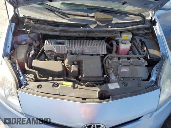 2015 Toyota Prius Advanced z VIN JTDKN3DP6F3071987, wystawiony jako Copart lot #65279055 z przebiegiem 121 853 mil mil oraz Szkoda całkowita • Salvage title. Historia ofert i sprzedaży dostępna na DreamBid. Obrazek 11.