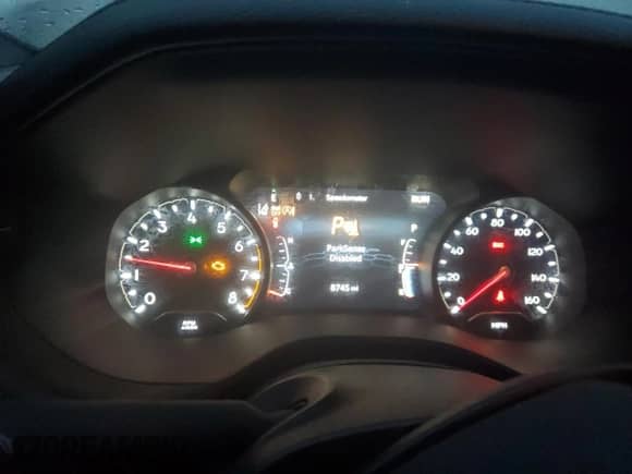 2024 Jeep Compass Latitude with VIN 3C4NJDBN3RT133628, listed as a Copart auction lot 81504385 with 8,745 mi miles and Non repairable. Bid and sale history available at DreamBid. Image 9.