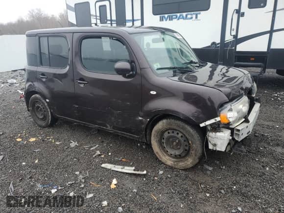 2013 Nissan Cube S with VIN JN8AZ2KR4DT304524, listed as a Copart auction lot 51696765 with 143,259 mi miles and Clean title. Bid and sale history available at DreamBid. Image 4.