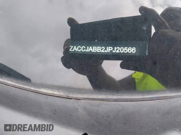 2018 Jeep Renegade Latitude with VIN ZACCJABB2JPJ20566, listed as a IAAI auction lot 43231790 with 138,514 mi miles and . Bid and sale history available at DreamBid. Image 9.