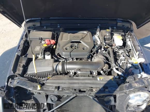 2024 Jeep Wrangler Willys с VIN 1C4PJXDNXRW125950, выставлен на аукционе IAAI как лот 41497980 с пробегом 26 574 миль миль и . История ставок и продаж доступна на DreamBid. Изображение 10.