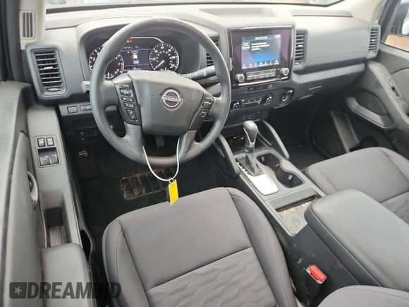 2024 Nissan Frontier S with VIN 1N6ED1CL1RN669400, listed as a Copart auction lot 84985035 with 10,810 mi miles and Salvage title. Bid and sale history available at DreamBid. Image 8.