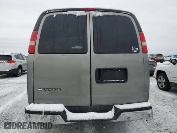 2007 Chevrolet Express Passenger with VIN 1GAHG39U471178707, listed as a Copart auction lot 86510224 with Not provided miles and Salvage title. Bid and sale history available at DreamBid. Image 6.