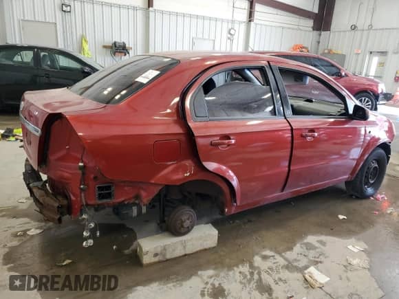 2007 Chevrolet Aveo LS z VIN KL1TD56617B157519, wystawiony jako Copart lot #68453564 z przebiegiem Nie podano mil oraz Nie do naprawy • Non repairable. Historia ofert i sprzedaży dostępna na DreamBid. Obrazek 3.