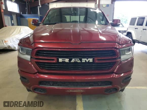 2021 Ram 1500 Laramie с VIN 1C6SRFJTXMN810181, выставлен на аукционе Copart как лот 70122025 с пробегом 40 626 миль миль и Списание • Salvage title. История ставок и продаж доступна на DreamBid. Изображение 5.