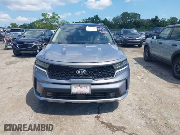 2021 Kia Sorento EX with VIN 5XYRH4LF2MG037235, listed as a IAAI auction lot 43271785 with 44,805 mi miles and . Bid and sale history available at DreamBid. Image 12.