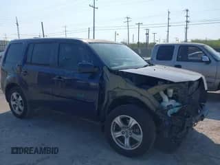 2014 Honda Pilot EX-L with VIN 5FNYF3H58EB021190, listed as a IAAI auction lot 43064230 with 153,216 mi miles and . Bid and sale history available at DreamBid. Image 1.