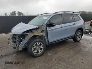 2023 Honda Passport TrailSport with VIN 5FNYF8H64PB003178, listed as a Copart auction lot 86158365 with 21,415 mi miles and Salvage title. Bid and sale history available at DreamBid. Image 1.