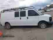 2017 Chevrolet Express Cargo with VIN 1GCWGBFG4H1348685, listed as a IAAI auction lot 41234959 with 215,067 mi miles and . Bid and sale history available at DreamBid. Image 13.