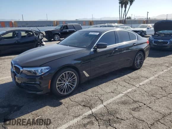 2020 BMW 5 Series 530e with VIN WBAJA9C04LCD48811, listed as a Copart auction lot 60745035 with 102,339 mi miles and Salvage title. Bid and sale history available at DreamBid. Image 1.