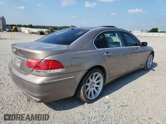 2008 BMW 7 Series 750Li с VIN WBAHN83578DT85391, выставлен на аукционе Copart как лот 67199215 с пробегом 128 436 миль миль и На запчасти • Non repairable. История ставок и продаж доступна на DreamBid. Изображение 3.