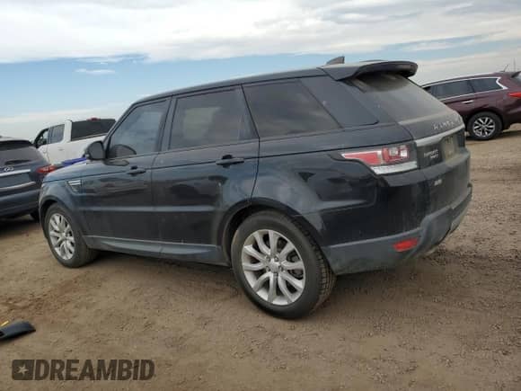 2017 Land Rover Range Rover Sport HSE with VIN SALWR2FV4HA685679, listed as a Copart auction lot 67426345 with 126,923 mi miles and Salvage title. Bid and sale history available at DreamBid. Image 2.