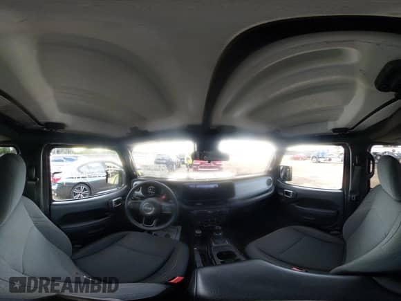 2024 Jeep Wrangler Sport S with VIN 1C4PJXDN1RW123245, listed as a IAAI auction lot 43004987 with 18,144 mi miles and . Bid and sale history available at DreamBid. Image 19.