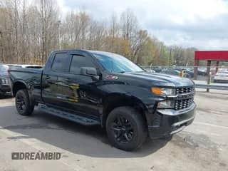 2019 Chevrolet Silverado 1500 Custom Trail Boss with VIN 1GCRYCEF0KZ235480, listed as a IAAI auction lot 41826951 with 102,046 mi miles and . Bid and sale history available at DreamBid. Image 1.