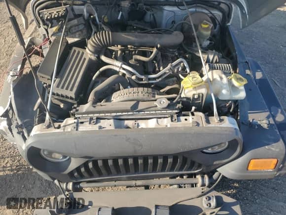 2003 Jeep Wrangler X z VIN 1J4FA39S63P356911, wystawiony jako Copart lot #81295295 z przebiegiem 92 861 mil mil oraz Szkoda całkowita • Salvage title. Historia ofert i sprzedaży dostępna na DreamBid. Obrazek 11.