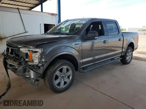 2018 Ford F-150 XLT z VIN 1FTEW1EG1JKE39990, wystawiony jako Copart lot #81076395 z przebiegiem 23 988 mil mil oraz Szkoda całkowita • Salvage title. Historia ofert i sprzedaży dostępna na DreamBid. Obrazek 1.