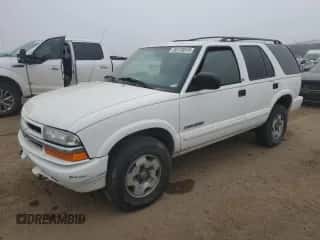 2002 Chevrolet Blazer LS с VIN 1GNDT13W02K156455, выставлен на аукционе Copart как лот 86728515 с пробегом 129 995 миль миль и Списание • Salvage title. История ставок и продаж доступна на DreamBid. Изображение 1.