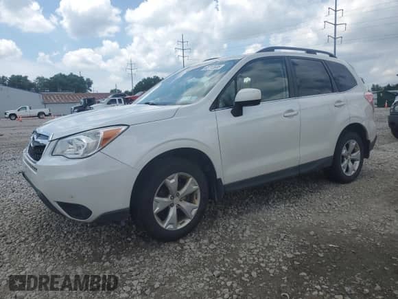 2014 Subaru Forester Limited z VIN JF2SJAHC5EH506704, wystawiony jako Copart lot #63712635 z przebiegiem 138 526 mil mil oraz Szkoda całkowita • Salvage title. Historia ofert i sprzedaży dostępna na DreamBid. Obrazek 1.
