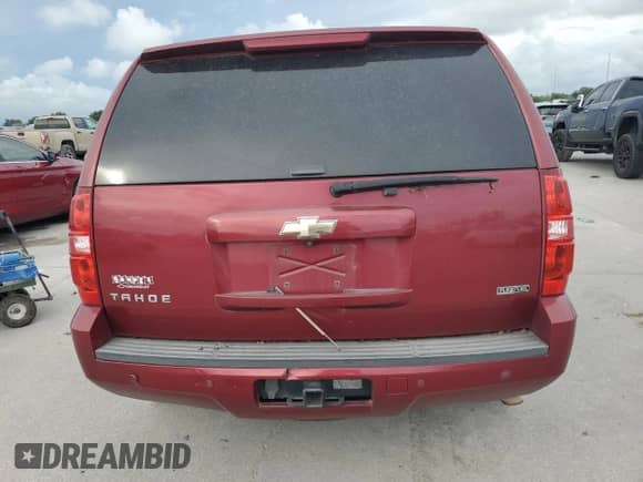 2010 Chevrolet Tahoe LS with VIN 1GNMCAE38AR228799, listed as a Copart auction lot 67611695 with Not provided miles and Salvage title. Bid and sale history available at DreamBid. Image 6.